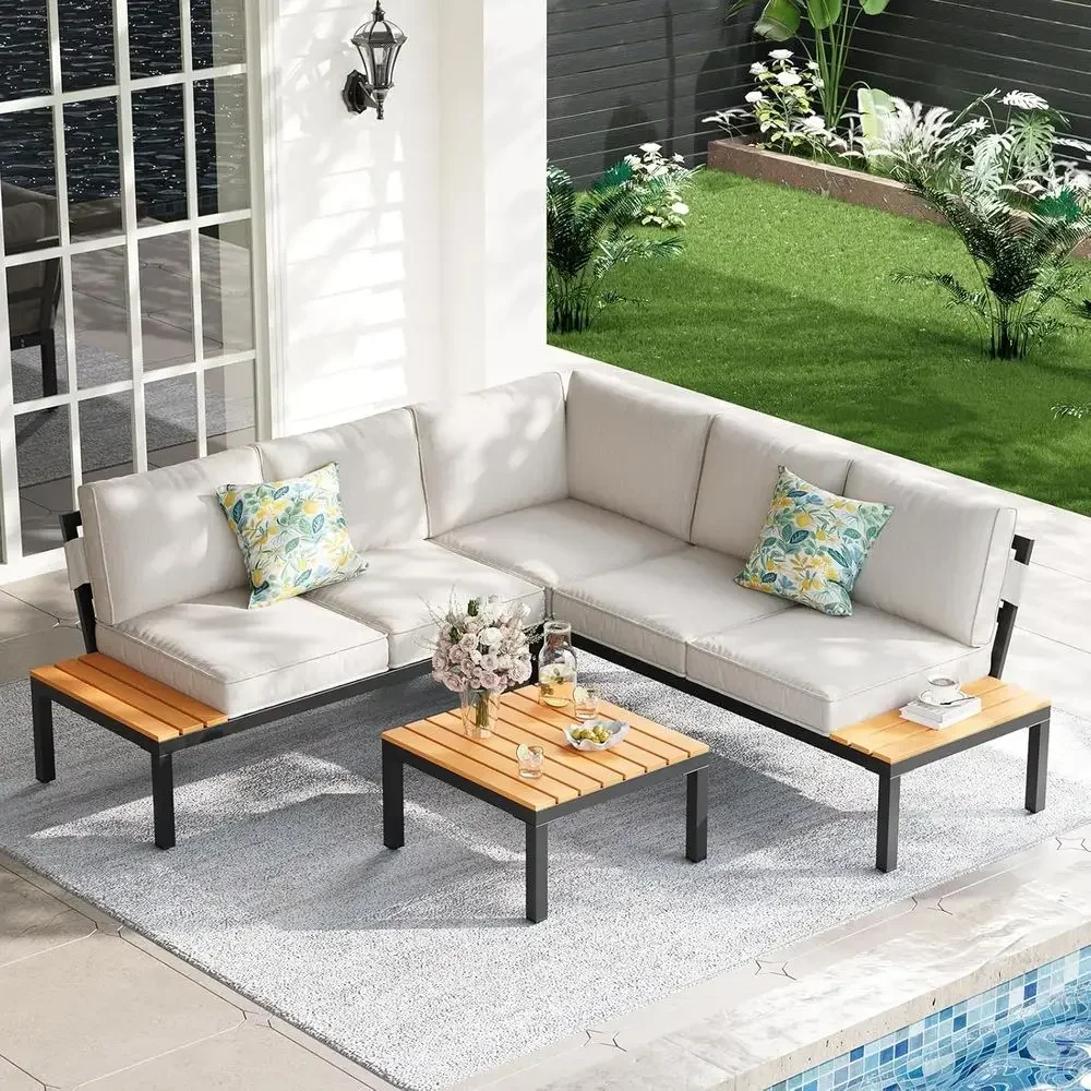 Outdoor Furniture Durable - 5-Person Outdoor Patio Furniture Set, Durable