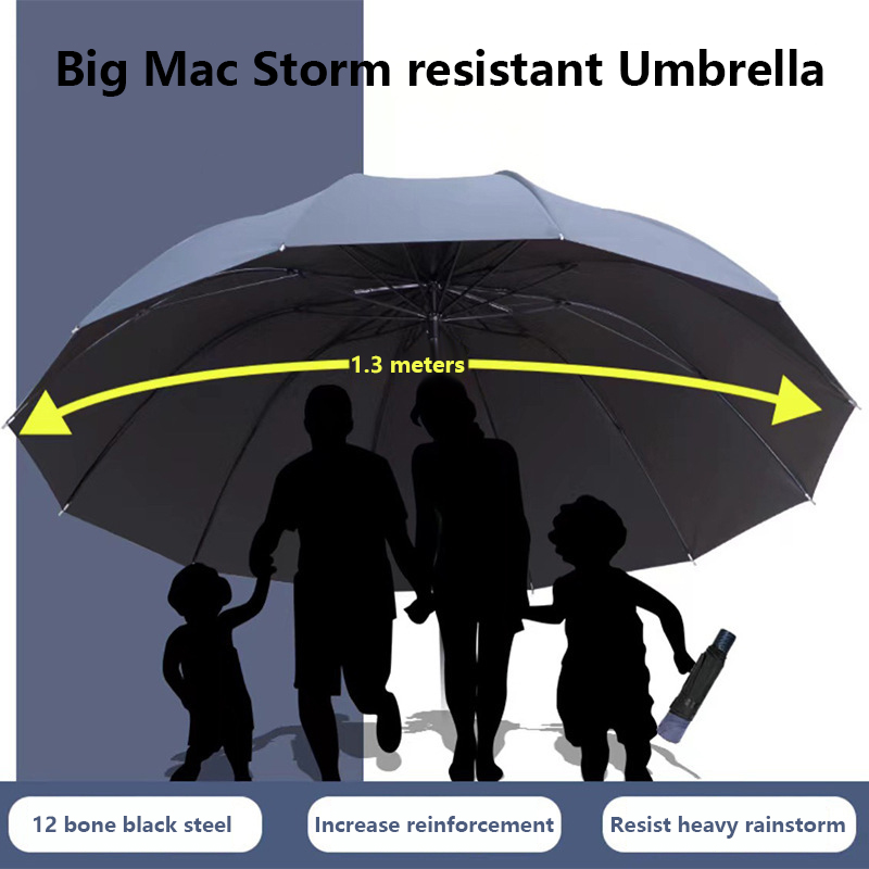 Parasol Umbrella Large - New Extra-large Folding Umbrella Sunshade UV