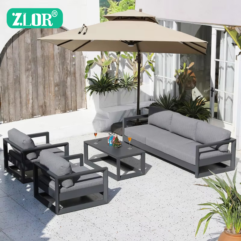 Luxury Aluminum Outdoor Sofa S - Outdoor Furniture Quality 评论和价格