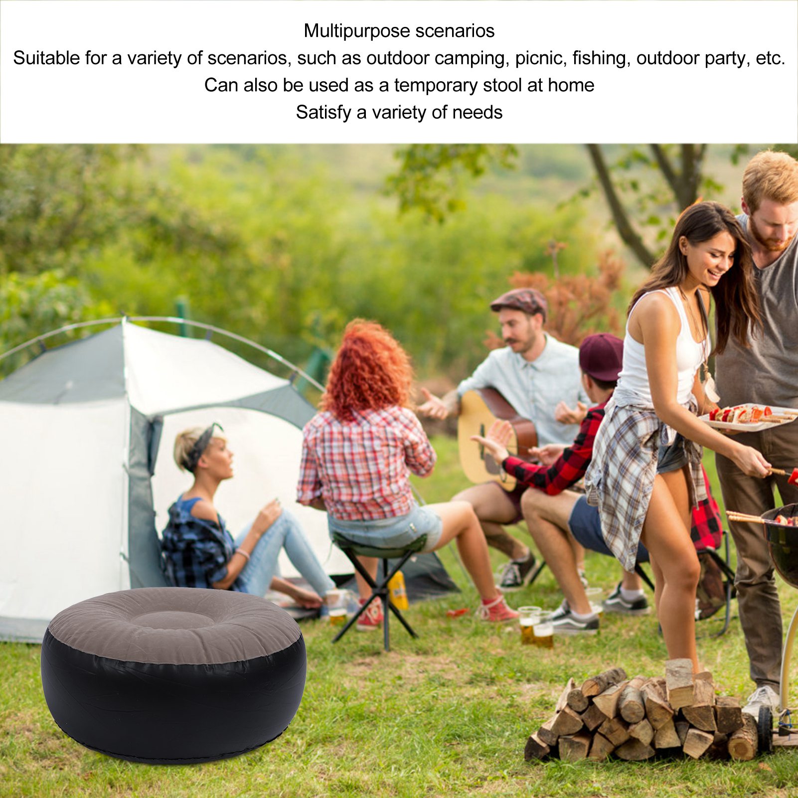 Inflatable Flocking Stool Mult - Outdoor Furniture Design 评论和价格