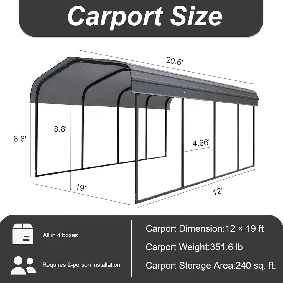 2026 Hot Sale 11x19ft Galvaniz - Outdoor Furniture In Sale 评论和价格
