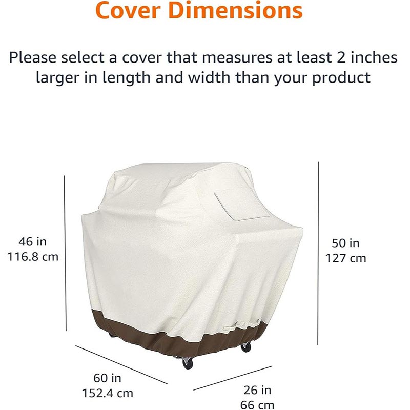 Outdoor Gas BBQ Hood 210D Larg - Outdoor Furniture Varnish 评论和价格