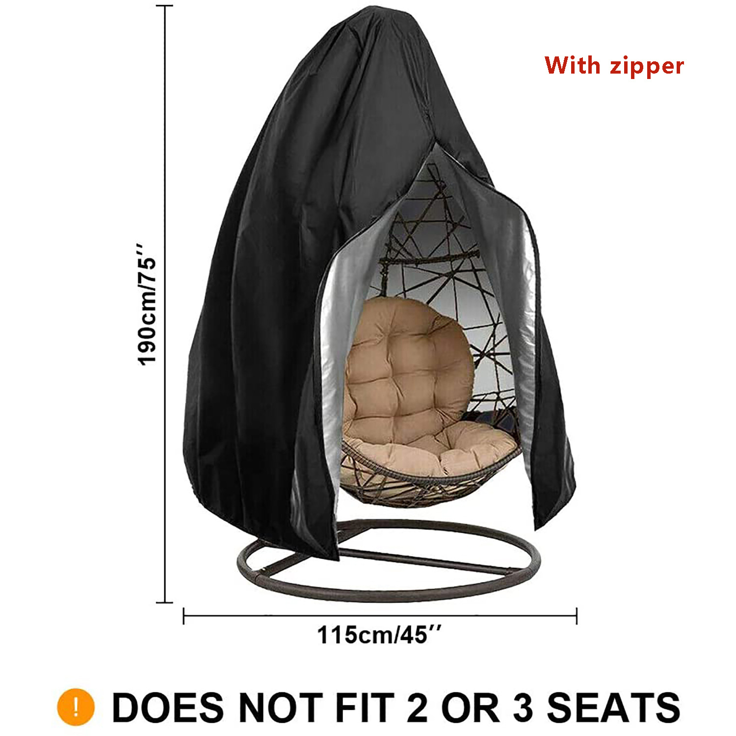1 Piece Hanging Egg Chair Swin - Hanging Egg Chair 评论和价格