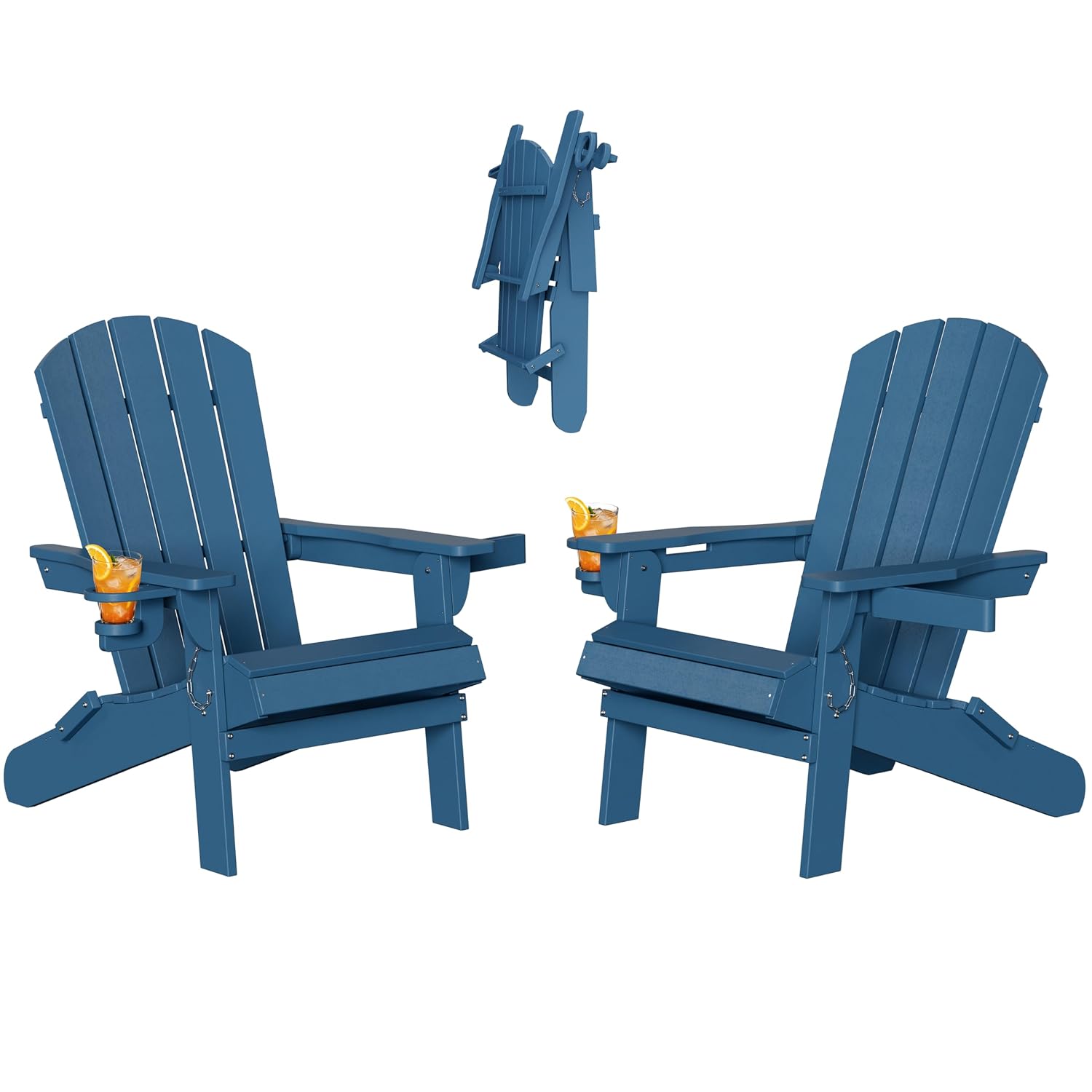 Folding Adirondack Chair Set 2 - Adirondack Chair Wood 评论和价格