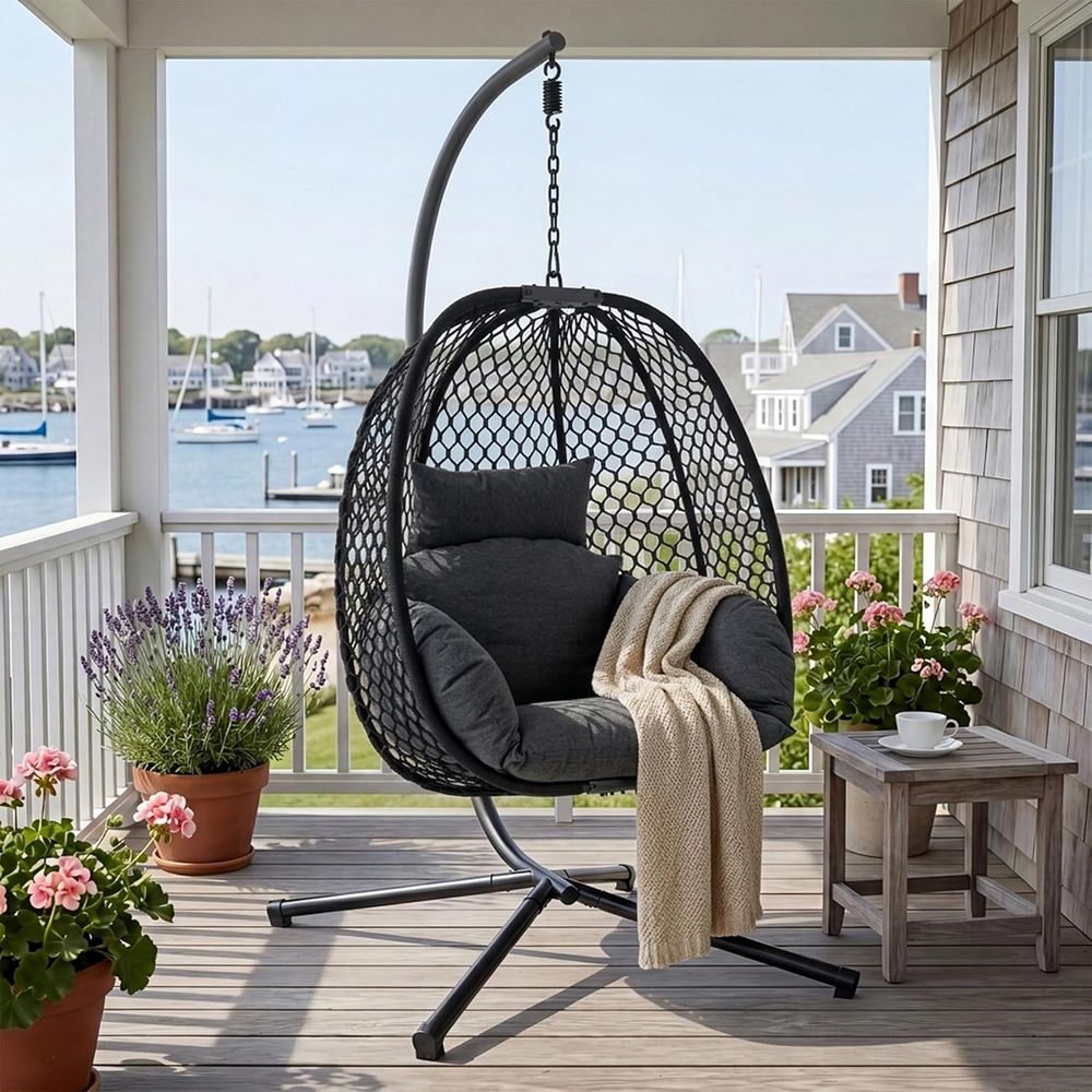 Egg Chair Outdoor with Stand,  - Hanging Egg Chair 评论和价格