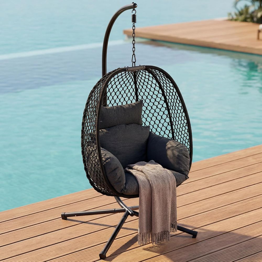 Egg Chair Outdoor with Stand,  - Hanging Egg Chair 评论和价格
