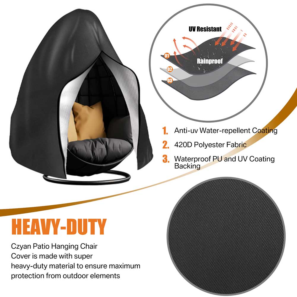 Patio Hanging Egg Chair Cover  - Hanging Egg Chair 评论和价格