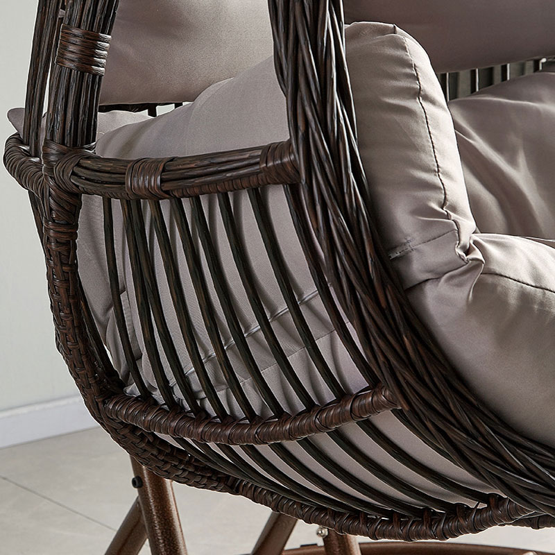 Patio Swing Two Seat Wicker Ha - Hanging Egg Chair 评论和价格
