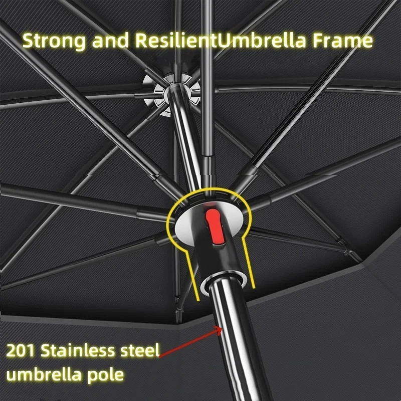 Double-Layer Fishing Umbrella  - Parasol Umbrella Large 评论和价格