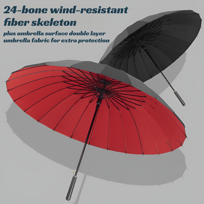 Extra large 24 bone double lay - Parasol Umbrella Large 评论和价格