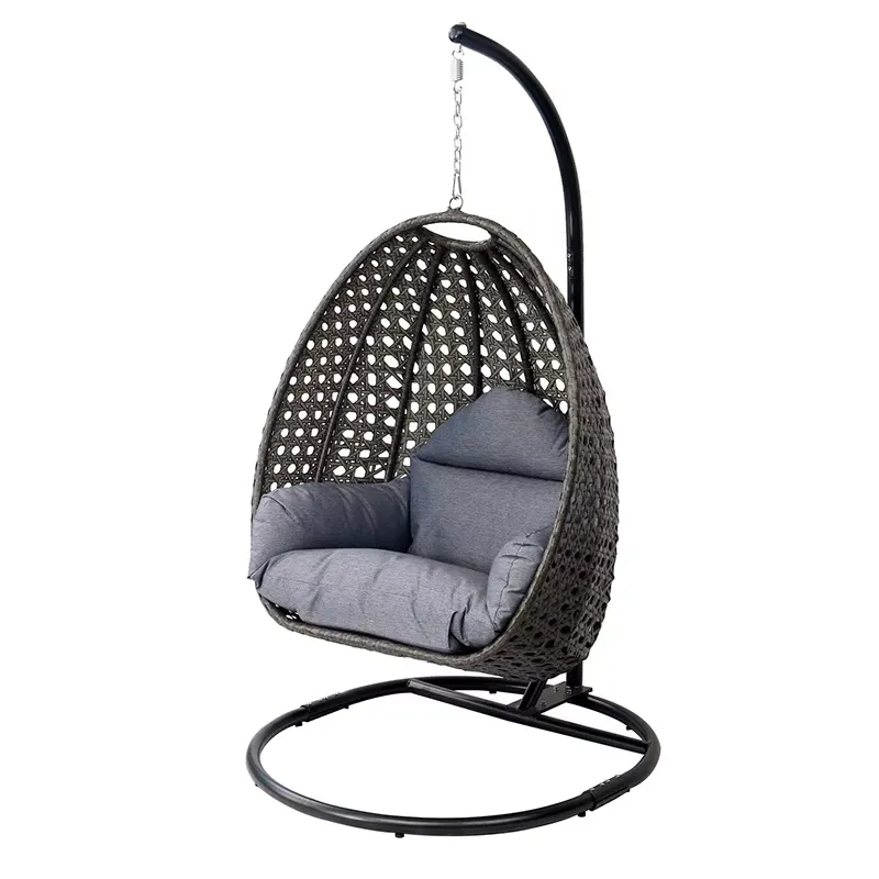 Egg Shape Black Patio Porch Wi - Hanging Egg Chair 评论和价格