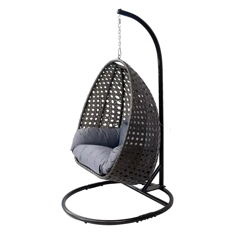 Egg Shape Black Patio Porch Wi - Hanging Egg Chair 评论和价格