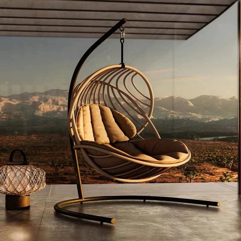 Rattan Wicker Egg Shaped Hangi - Hanging Egg Chair 评论和价格