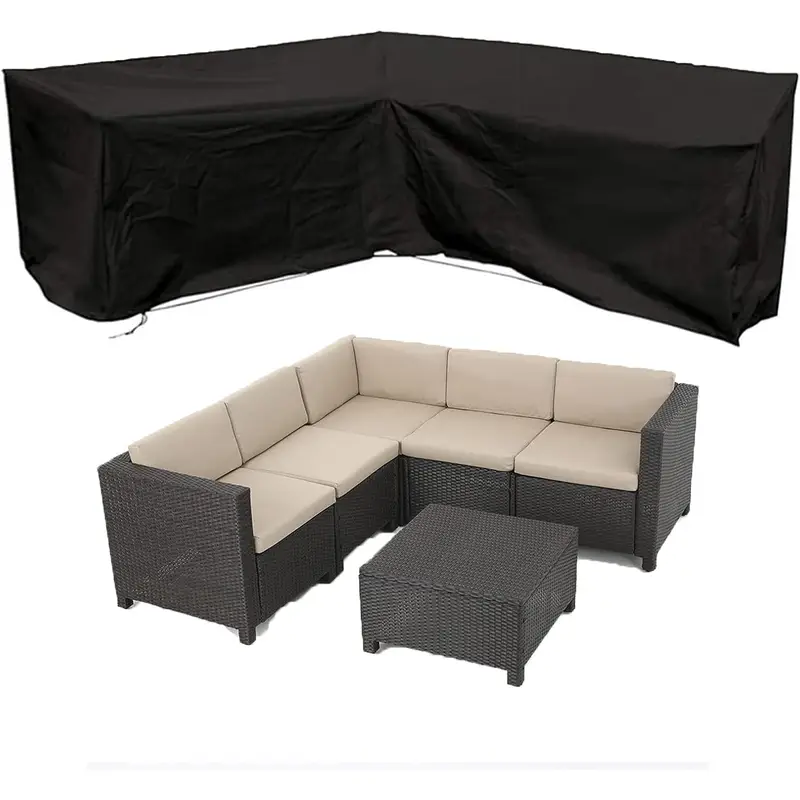 Anti-UV L-shaped Outdoor Sofa  - Outdoor Furniture Durable 评论和价格
