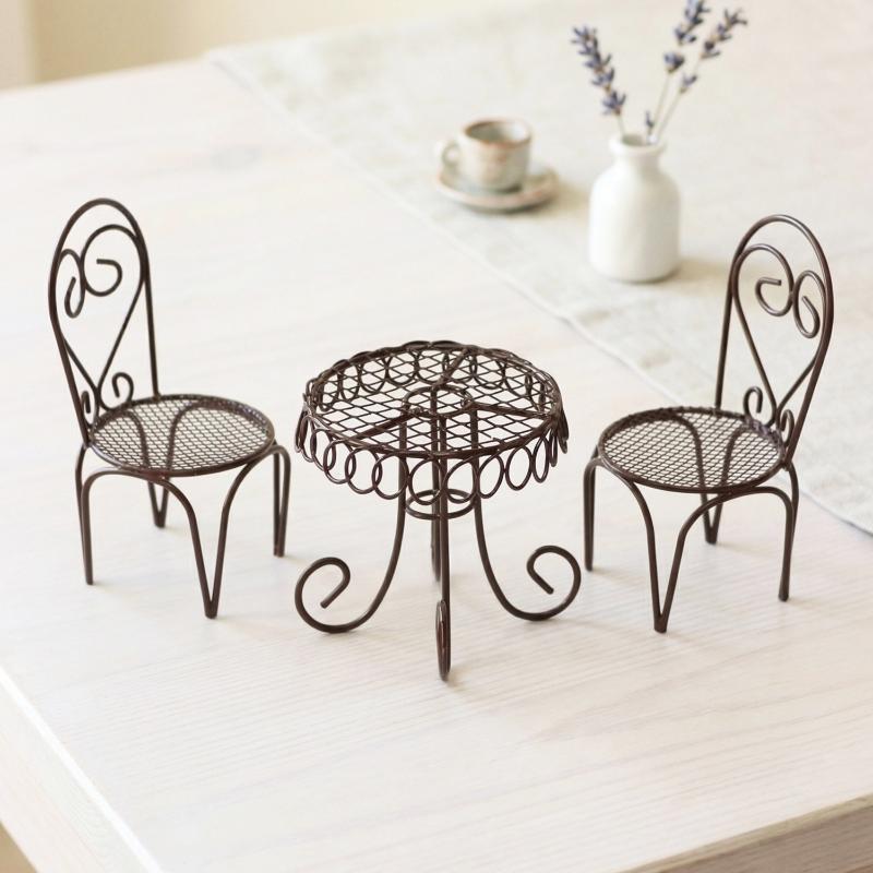 1/3Pcs Dollhouse Garden Displa - Outdoor Furniture Design 评论和价格
