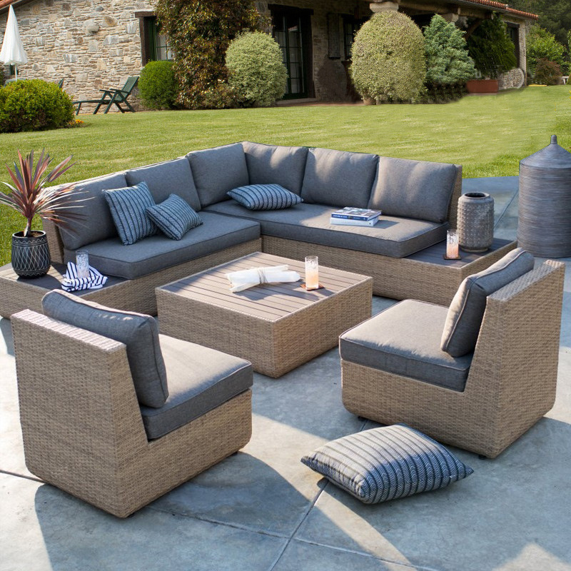 Outdoor Sofa Courtyard Rattan  - Outdoor Furniture In Sale 评论和价格