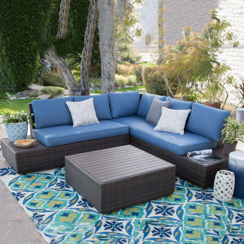 Outdoor Sofa Courtyard Rattan  - Outdoor Furniture In Sale 评论和价格