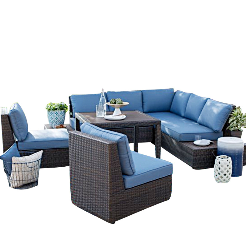 Outdoor Sofa Courtyard Rattan  - Outdoor Furniture In Sale 评论和价格