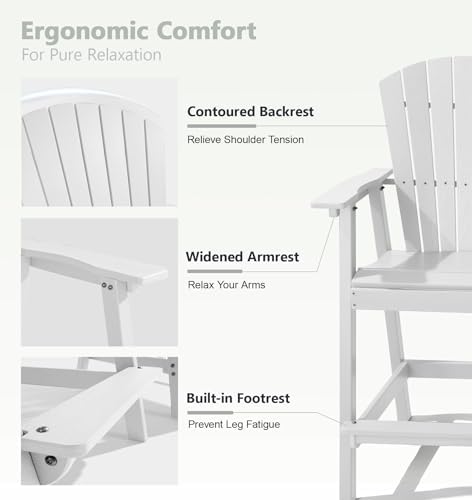 Tall Adirondack Chairs Set of  - Adirondack Chair Wood 评论和价格