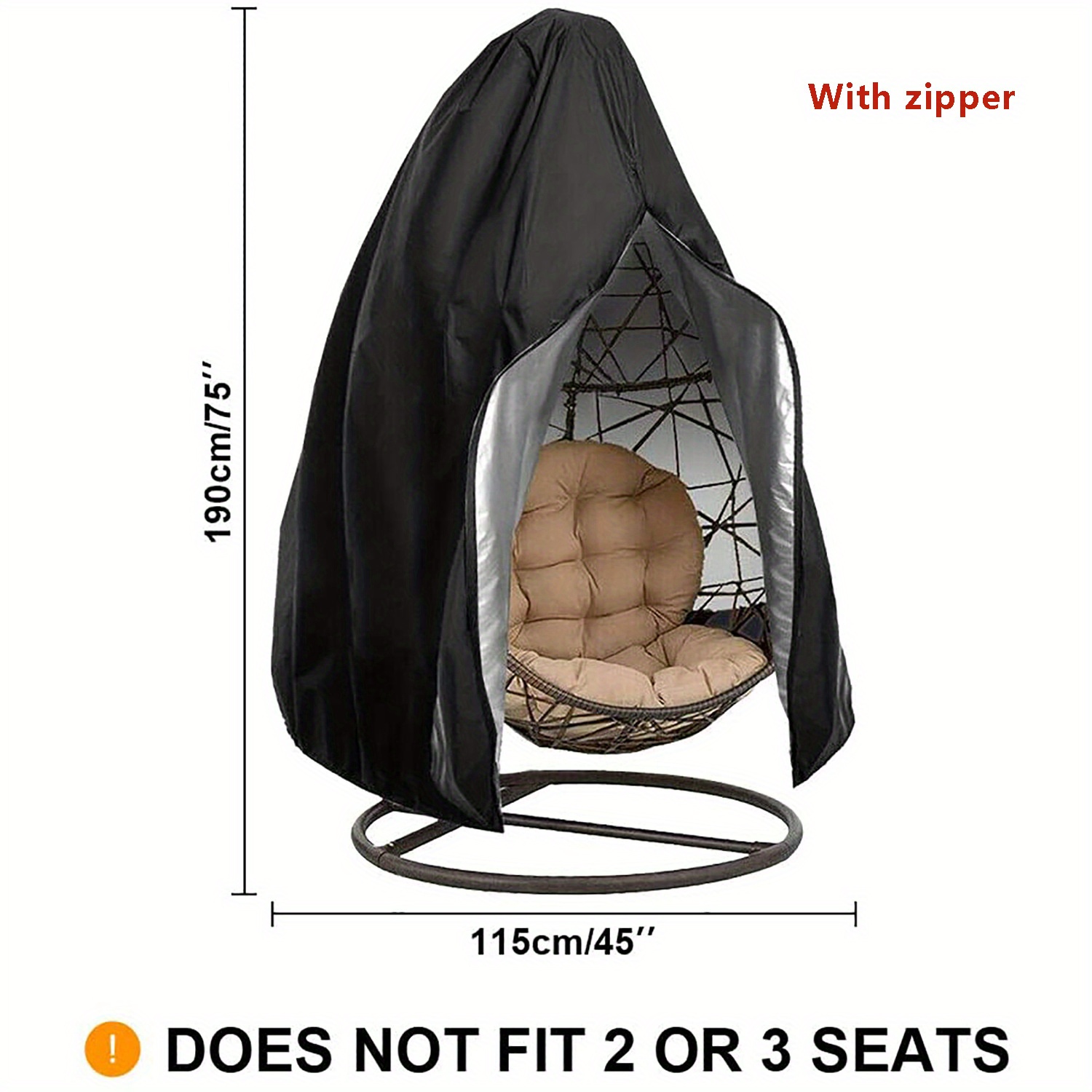 Waterproof Anti-UV Heavy Duty  - Hanging Egg Chair 评论和价格