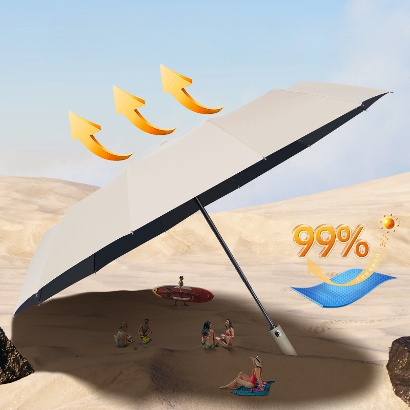 Luxury Compact Sun Umbrella fo - Parasol Umbrella Large 评论和价格